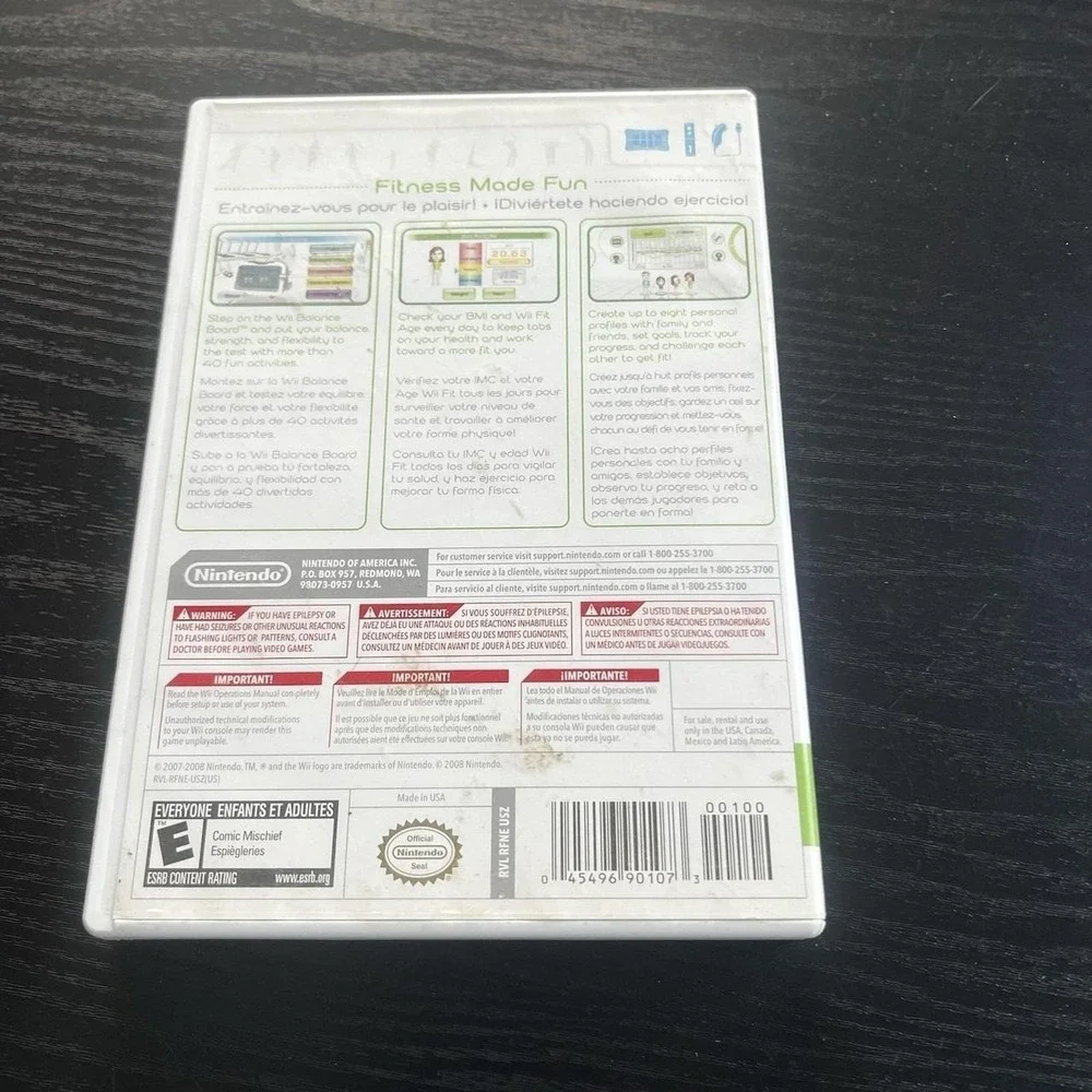 Wii Fit Nintendo Wii CIB Complete with Manual Tested